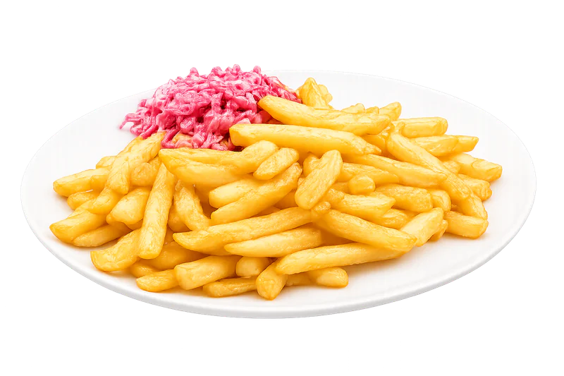 Fries & Salad